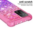 thumbnail image 3 of Funda para Xiaomi Mi 10T/10T Pro Transparente con Brillos Carcasa Protectora Antigolpes con Glitter Brillante, 3 of 5