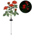 thumbnail image 1 of Luz al aire libre llevada solar de Rose artificial de la linterna solar para el jardín, 1 of 5