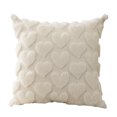 thumbnail image 1 of Funda de cojín de peluche con forma de corazón, decorativa, para el hogar, sala de estar, sofá y dormitorio., 1 of 8