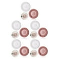 thumbnail image 1 of Guardoinrt 2pieces Easy To Clean Hair Stopper With Four Suction Cups For Stable Fixation White+Pink 5Set, 1 of 6