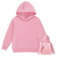 thumbnail image 4 of MEZZALL Boys Girls Toddler Sweatshirt Hoodie Pullover Tops Soft Dailywear, Pink, 7-8 Years, 4 of 4