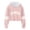 Pink, variant on BOBOGOJP Girls Fashion Hoodies Kids Cute Striped Long Sleeve Crop Tops Hooded Sweatshirts 5-14 Years (Pink, 3-4 Years)