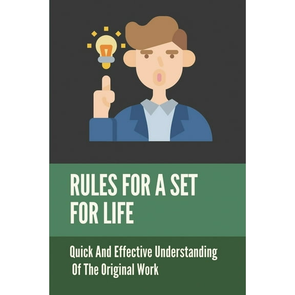 Rules For A Set For Life: Quick And Effective Understanding Of The Original Work: Secret To A Happy Life (Paperback)