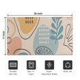 thumbnail image 5 of Orange Boho Abstract and Plant Pattern Door Rugs,Washable Non Slip Door Mats Indoor,Decorative Door Mats,Entry Mat Indoor for Entrance,Bedroom,Kitchen,Bathroom,17"x30", 5 of 6