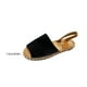 thumbnail image 4 of Alpargata plana de verano, zapatos de pescador transpirables, sandalias de boca de pescado para mujer Wmkox8yii  nm4277, 4 of 7