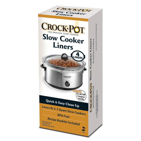 3Pc 4Pack Slow Cooker Liners