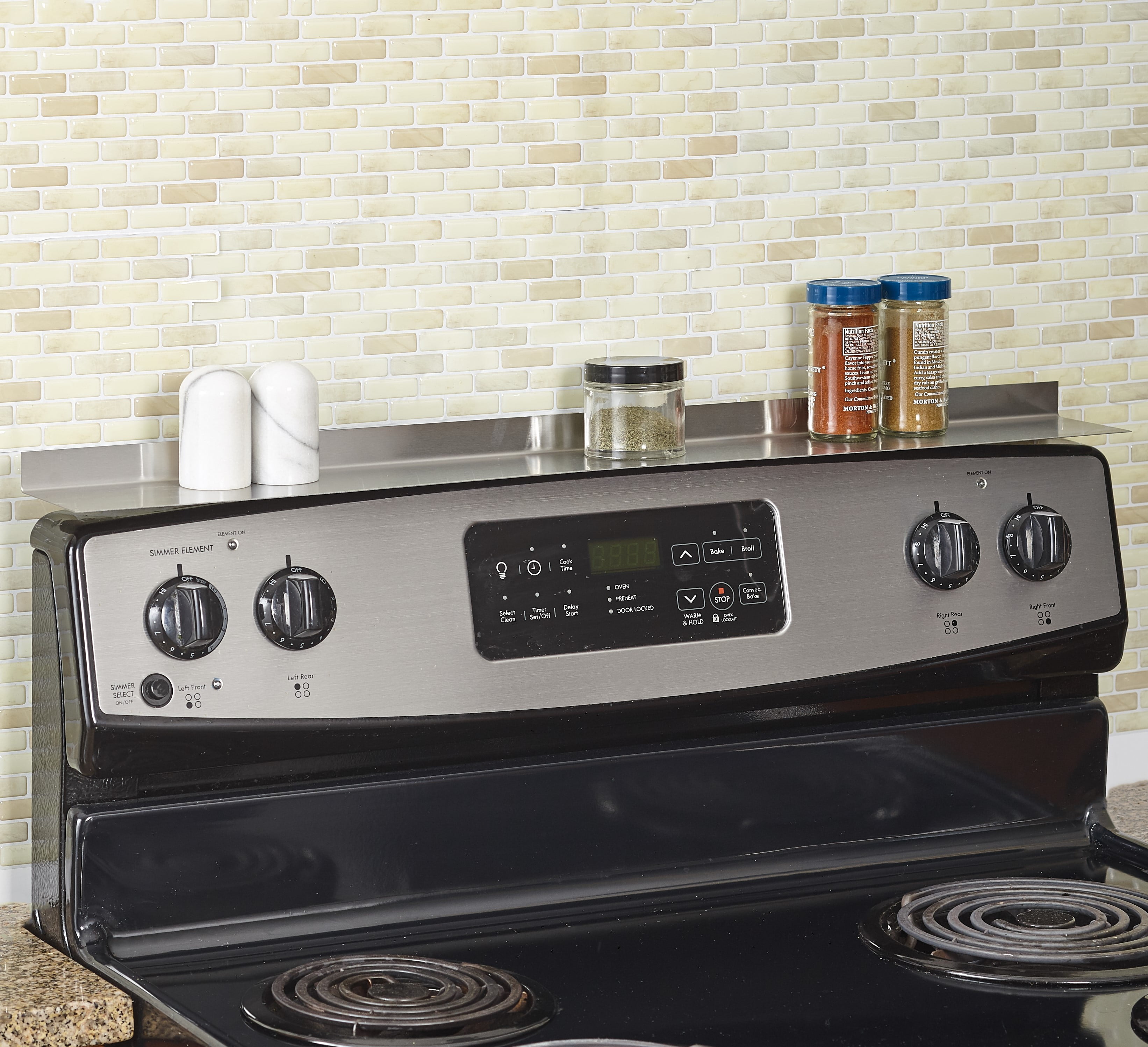 steel top for stove