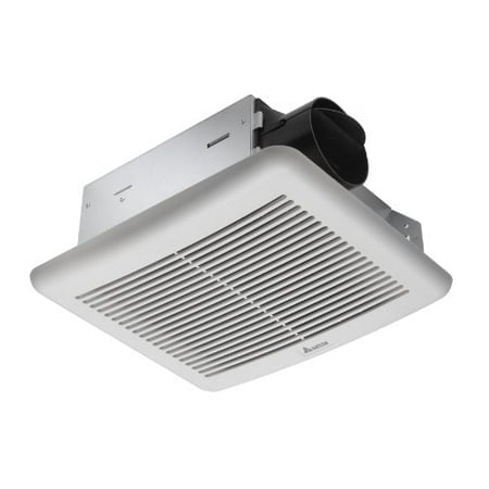 Delta BreezSlim VFB050B3A1 50 CFM Exhaust Bath Fan, White, 1 Sone
