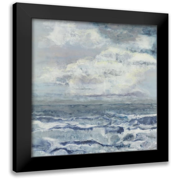 Shanti, Shima 12x12 Black Modern Framed Museum Art Print Titled - Water Bearer