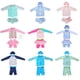 thumbnail image 4 of Traje de baño infantil con protección solar, bonito traje de surf de aguas termales de tres piezas para bebés y estudiantes, de manga larga, dividido, para niños pequeños, medianos y grandes, 4 of 6
