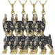 thumbnail image 1 of Collar DogNeck12 para Dama High Monaco Negro Metal Cadena y Dije MXNKG-004, 1 of 5