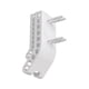thumbnail image 4 of Organizador de pilas AA y AAA combinado Soporte de pilas Estante de almacenamiento Soporte de pilas para Blanco, 4 of 8