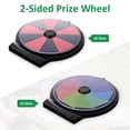 thumbnail image 2 of WinSpin 10" Double Sided Prize Wheel 10 Slots Dry Erase Spinning Wheel for Pub Party Home Game Carnival Holiday Activities, 2 of 9