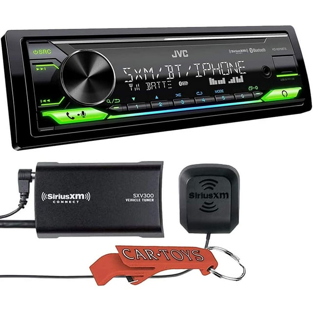 JVC KDX370BTS Digital Media Receiver and Sirius XM Tuner Endless Car