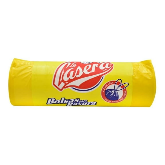 Bolsas para basura La Casera grande 12 pzas
