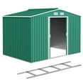 thumbnail image 1 of Outsunny 9.1'x 6.4' x 6.3' Garden Storage Shed w/ Steel Foundation Kit, 1 of 10