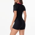thumbnail image 4 of 2026 Long Sleeve Swimsuit for Women Zipper Front Sunscreen Rash Guard Performance Surfing Bathing Suit Sun Protection Swimwear, 4 of 5