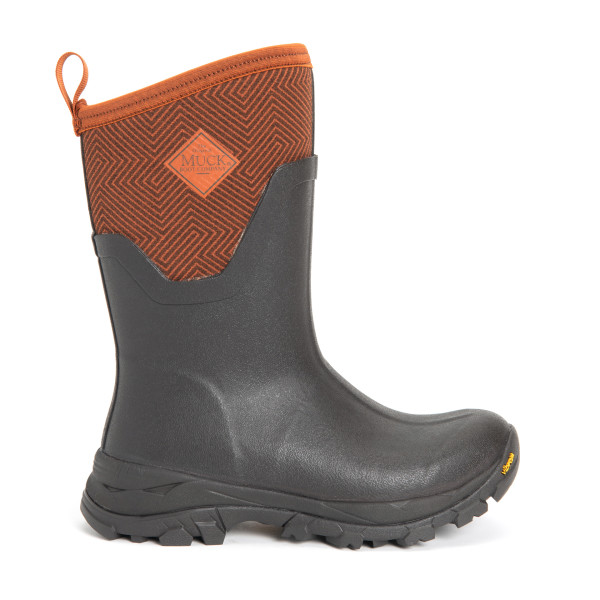 MUCK ARCTIC ICE MID ORANGE GEOMETRIC 