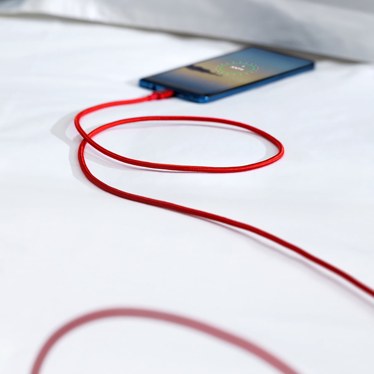 Anker PowerLine Select+ USB-A to Lightning Cable, 6 ft, Red