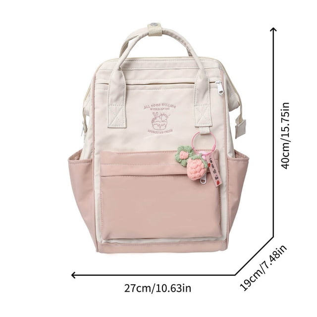 Birdeem Versatile Large Capacity Junior High School Student Backpack Color Matching Foolproof Backpack New Student Backpack for the Start of the School Season