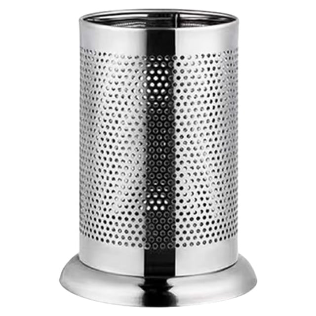 Moyic Estante de almacenamiento de palillos de cocina de acero inoxidable, organizador de palillos fácil de limpiar y resistente al óxido Organizadores de utensilios de cocina agujero de malla densa