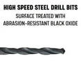 thumbnail image 2 of Drill America DWDN17-32 .53 in. HSS Black Oxide Jobber Length Drill Bit  Qualtech, 2 of 3