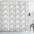 thumbnail image 1 of Ambesonne Thistle Shower Curtain, Summer Wildflowers, 69"Wx75"L, Multicolor, 1 of 3