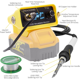 thumbnail image 5 of Hierro de soldar inalámbrico p/ batería 20V DE*walt, temp. ajustable, suspensión auto. y prot. bajo voltaje, conv. °C/ºF, pantalla OLED, soldador sin plomo (solo herramienta), 5 of 9
