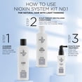 thumbnail image 3 of Nioxin Champú limpiador 10.1 oz acondicionador terapia cuero cabelludo 10.1 oz tratamiento cabello 3.38 oz sistema 1 3 Pc, 3 of 8