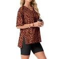 thumbnail image 5 of Cueply 2 Piece Sets for Women Summer Outfits Lounge Set Casual Matching Clothing Oversized T-Shirt Biker Shorts, 5 of 7