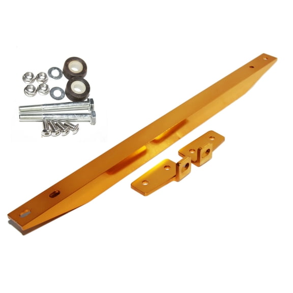 GOLD Rear Subframe Chassis Arm Tie Brace for 92-95 Civic 93-97 Del Sol GOLD Rear Subframe Chassis Arm Tie Brace for 92-95 Civic 93-97 Del Sol