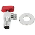 thumbnail image 2 of Robinet d'Arrêt d'Angle Robuste Résistant à la Rouille en Cuivre, Conception de Salle de Bain de Cuisine Moderne, Installation Facile avec des Outils Professionnels, pour une Utilisation à Grande Eau et Pression, 2 of 7