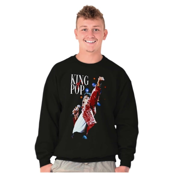 Michael Jackson Beat It King o f Pop Sweatshirt for Men or Women Brisco Brands S