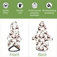 thumbnail image 6 of Gaeub Christmas Plaid Moose Dog Hoodie Sweatshirts Warm Dog Clothes for Small Dogs,Puppy and Cat Costume-XX-Large, 6 of 7