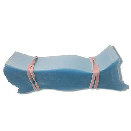 125 mm x 45mm PVC 2mil Clear Shrink Bands - Qty 1,000 - Perforated