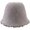 Gray, variant on CoCopeaunts Women's Bucket Hat Pure Color Knitting Hat Raw Edges Brim Foldable Fashion Comfy Festival Dress up Daily Accessory