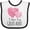 White and Black, variant on Inktastic I Love My Great Aunt Two Hugging Hearts Boys or Girls Baby Bib