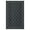Black Gray, variant on GlowSol Gray Geometric Outdoor Rug, Waterproof Reversible