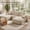 Beige, variant on 104" Cloud Sectional Sofa with Chaise, L-Shaped Corduroy Couch for Living Room, Zero Assembly, Memory Foam & Pocket Spring, Arrives in 2 Boxes, Left Facing (Black)