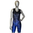 thumbnail image 3 of Singlete de lucha Matman The Kracken para mujer, negro y azul real, 3 of 5