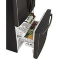 thumbnail image 5 of "GE Black Stainless Steel GYE18JBLTS 33"""" Counter Depth French Door Refrigerator with 17.5 cu. ft. Capacity", 5 of 8