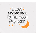thumbnail image 3 of Inktastic I Love My Nonna to the Moon and Back Baby Bandana Bib, 3 of 4