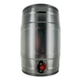 thumbnail image 2 of Home Brew Ohio Mini-Keg, Brushed Silver Metal, 2 of 4