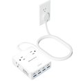 thumbnail image 1 of Power Strip Olcorife de 230 W con 4 tomas de corriente alterna, 8 puertos USB, cable de 5 pies, 1 of 6