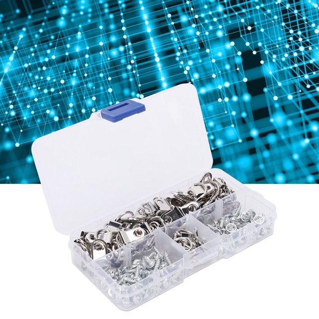 D Ring Picture Hanger Set, 80Pcs Picture Hanging Wire Kit for Outdoor for Bathroom