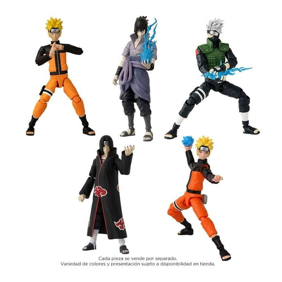 Figura de Acción Bandai Naruto Coleccionable Varios Modelos 1 Pieza