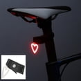 thumbnail image 1 of Super Bright Led Bike Light, Head Tail Light, Rear Light For Road Bike, Mtb, Cycling - Bone, 1 of 3