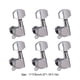 thumbnail image 4 of Inteprter 6 piezas clavijas de afinación cabezas de máquina perillas de guitarra para reemplazar el tipo 1 Artesanía Typ 3 Inteprter HA060584-03, 4 of 6