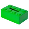thumbnail image 1 of Caja Pañuelos Bloque Construcción Creativa Caja Almacenamiento Multifuncional Aspecto para Servilletas para El Caja Almacenamiento para Mesa Sala Estar (verde), 1 of 9