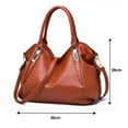 thumbnail image 2 of Bolsos de mujer, bolsos de piel sintética de gran capacidad, bolsos con asa superior, 2 of 5